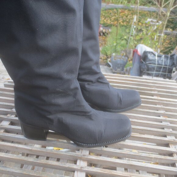 Santana Ladies Gore-Tex Moisture Repellent Tall Cold Weather Boots Made in Canad - Picture 3 of 11